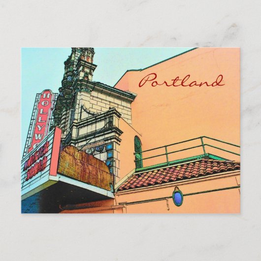 Portland Postcard Postkarte (Vorderseite)
