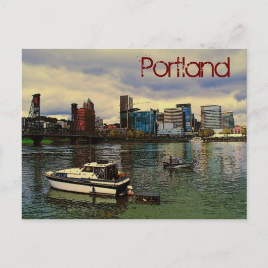 Portland Postcard Postkarte (Vorderseite)