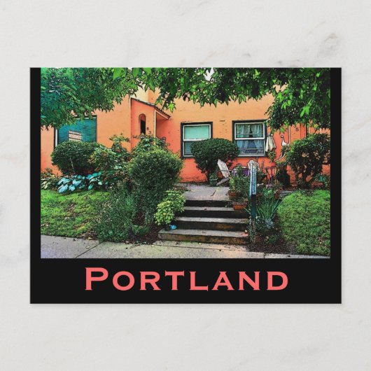 Portland Postcard Postkarte (Vorderseite)