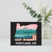 Portland Postcard Postkarte (Stehend Vorderseite)