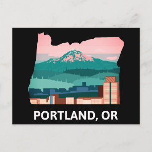 Portland Postcard Postkarte