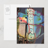 "Portland" Postkarte (Vorne/Hinten)