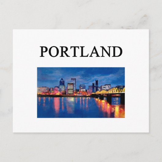 PORTLAND POSTKARTE (Vorderseite)