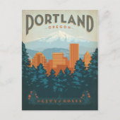 Portland Postkarte (Vorderseite)
