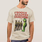 Portland Resist Portland Frog Protest  T-Shirt (Vorderseite)
