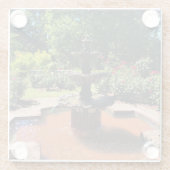 Portland Rose Garden, OR Glasuntersetzer (Rückseite)