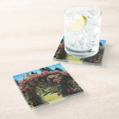 Portland Rose Garden, OR Glasuntersetzer (Schrägansicht)