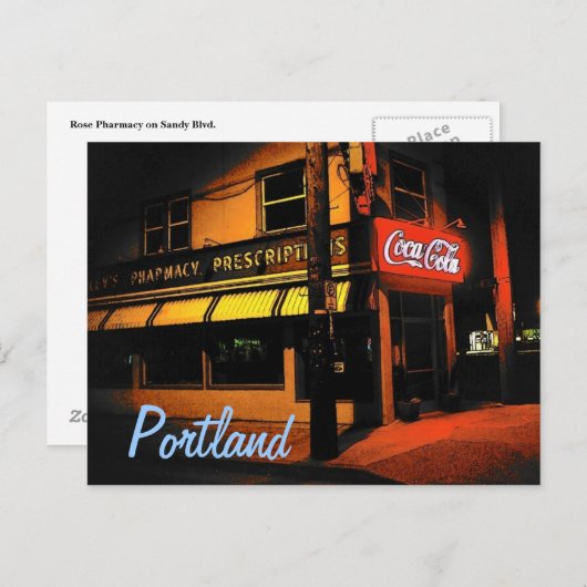 Portland Rose Postcard Postkarte (Vorne/Hinten)