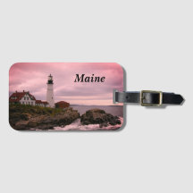 Portland-Scheinwerfer-Leuchtturm-Gepäckanhänger