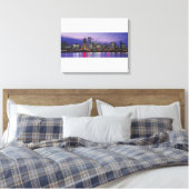 Portland Skyline Leinwanddruck (Insitu (Schlafzimmer))