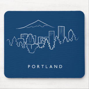 Portland-Skyline Mousepad