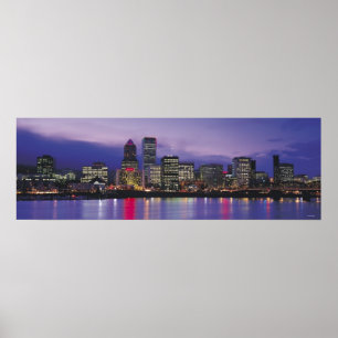 Portland Skyline Poster