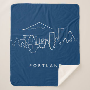 Portland-Skyline Sherpadecke