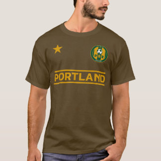 Portland Soccer Jersey Mini Abzeichen ORIGINAL DES T-Shirt