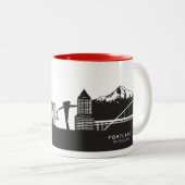 Portland Souvenir Tasse (VorderseiteRechts)