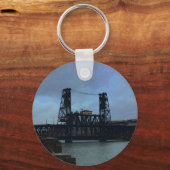 Portland Steel Bridge #1 Schlüsselanhänger (Vorderseite)