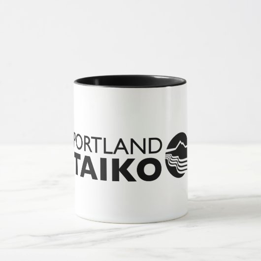 Portland Taiko Logo Tasse (Zentrum)