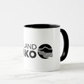 Portland Taiko Logo Tasse (VorderseiteRechts)