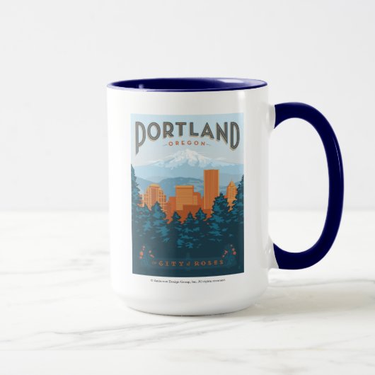 Portland Tasse (Rechts)