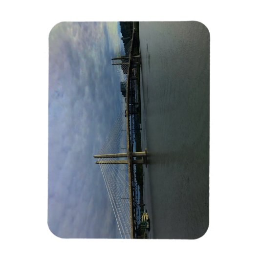 Portland Tilikum Crossing #1 Magnet (Vertikal)