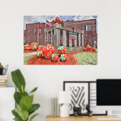 Portland, TN Strawberry Festival Malerei Poster (Heimbüro)