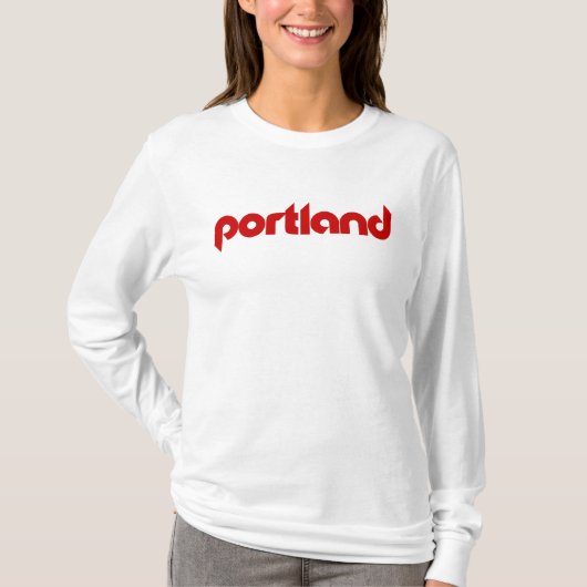 Portland - Trailblazers Basketball T - Shirt (Vorderseite)