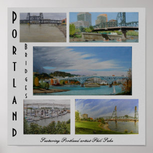 Portland überbrückt Plakat