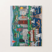 Portland-Ufergegend-Puzzlespiel Puzzle (Vertikal)