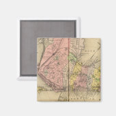 Portland & Umgebung Magnet (Vorderseite/Rückseite)