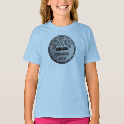 Portland-Wasser-Luken-Shirt T-Shirt (Vorderseite)