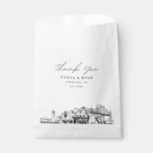 Portland Wedding Personalisiert Gefälligktasche Geschenktütchen (Vorderseite)