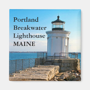 Portland-Wellenbrecher-Leuchtturm, Maine-Magnet Magnet