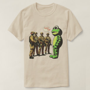Portland widersteht Portland Frog fc*k Eis erhebt  T-Shirt