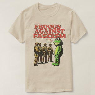 Portland widersteht Portland Frosch Protest T-Shirt
