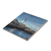 Portlandhauptleuchtturm Fliese (Seite)