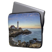 Portlandhauptleuchtturm Laptopschutzhülle (Vorderseite Links)