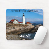 Portlandhauptleuchtturm, Maine Mousepad (Mit Mouse)