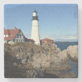 Portlandhauptleuchtturm Maine Steinuntersetzer
