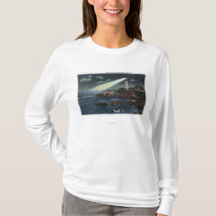 Portlandhauptleuchtturm nachts T-Shirt