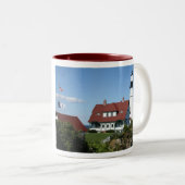 Portlandhauptleuchtturm Zweifarbige Tasse (VorderseiteRechts)