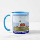 Portlandhauptlicht - Fall u. Winter durch Bonhovey Tasse (Links)