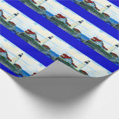 Portlandhauptlicht Geschenkpapier (Ecke)