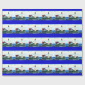 Portlandhauptlicht Geschenkpapier (Flach)
