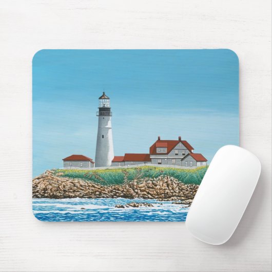 Portlandhauptlicht Mousepad (Mit Mouse)