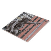 Portlandia Statue, Portland, Oregon Fliese (Seite)