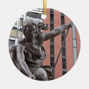 Portlandia statue, Portland, Oregon Keramik Ornament
