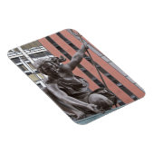 Portlandia statue, Portland, Oregon Magnet (Rechte Seite)
