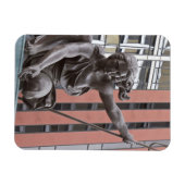 Portlandia statue, Portland, Oregon Magnet (Horizontal)