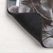 Portlandia statue, Portland, Oregon Mousepad (Ecke)