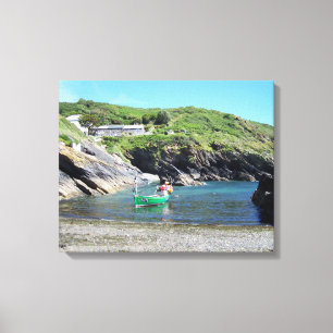 Portloe Cornwall England Leinwanddruck